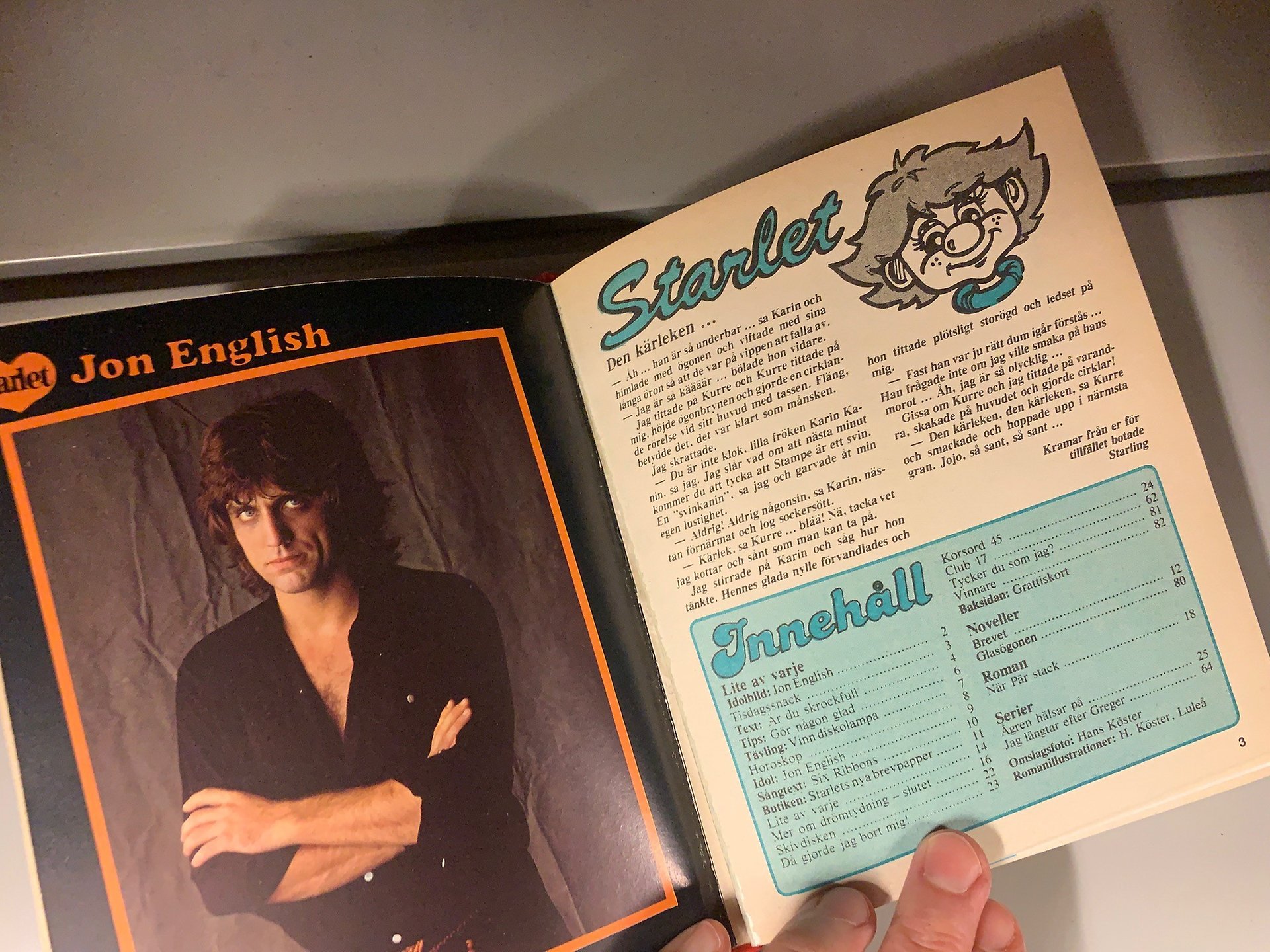 Foto av Starlet-trollet, från 1980.